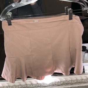 Gorgeous blush skort